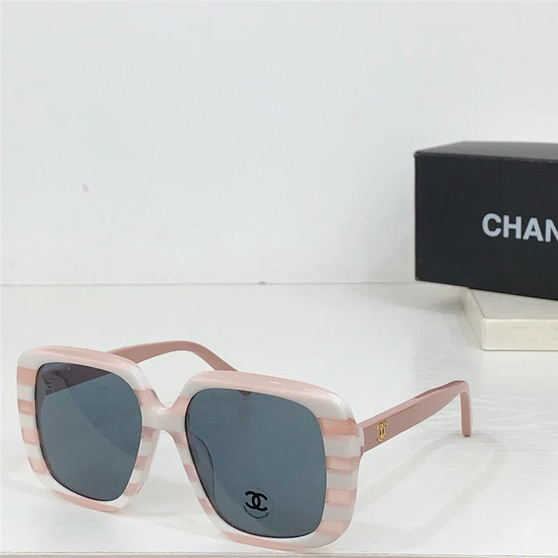 CHANEL 9139 Oval Women's Acetate Sunglasses