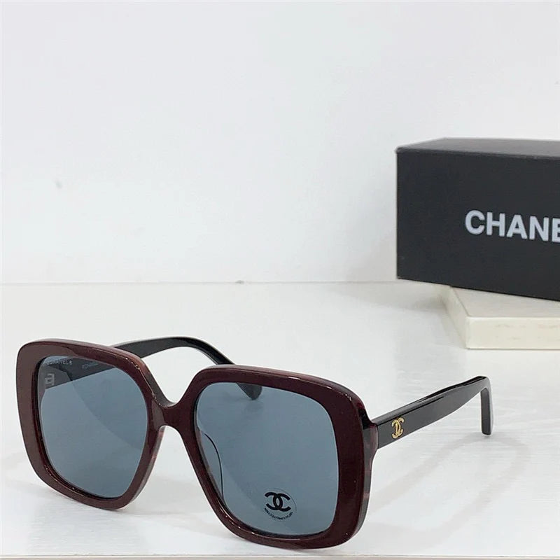 CHANEL 9139 Oval Women's Acetate Sunglasses