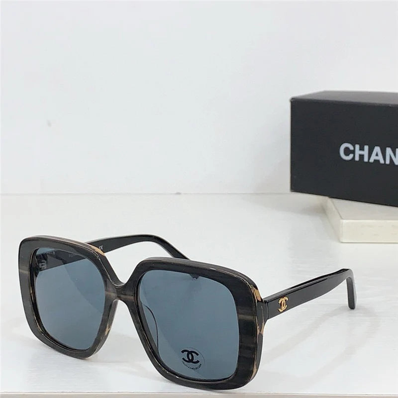 CHANEL 9139 Oval Women's Acetate Sunglasses