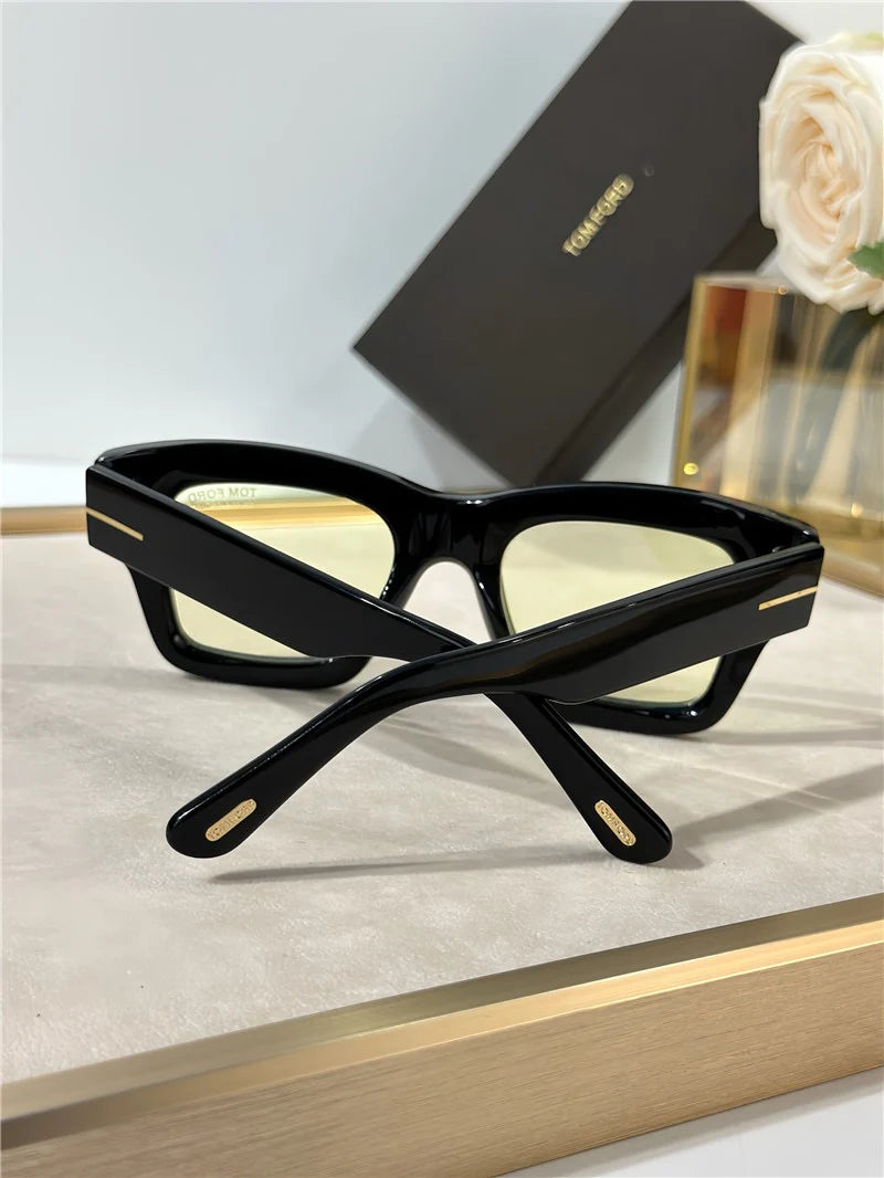 TOM FORD ILIAS FT1154 Acetate Square Sunglasses