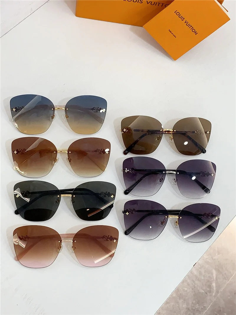 Louis Vuitton Z2459U LV Gram Square Cat Eye Sunglasses