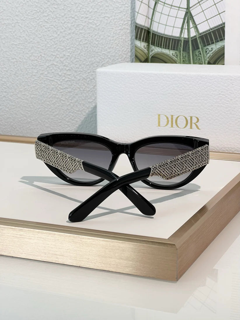 DIOR DioRésille B1I Black Butterfly Sunglasses