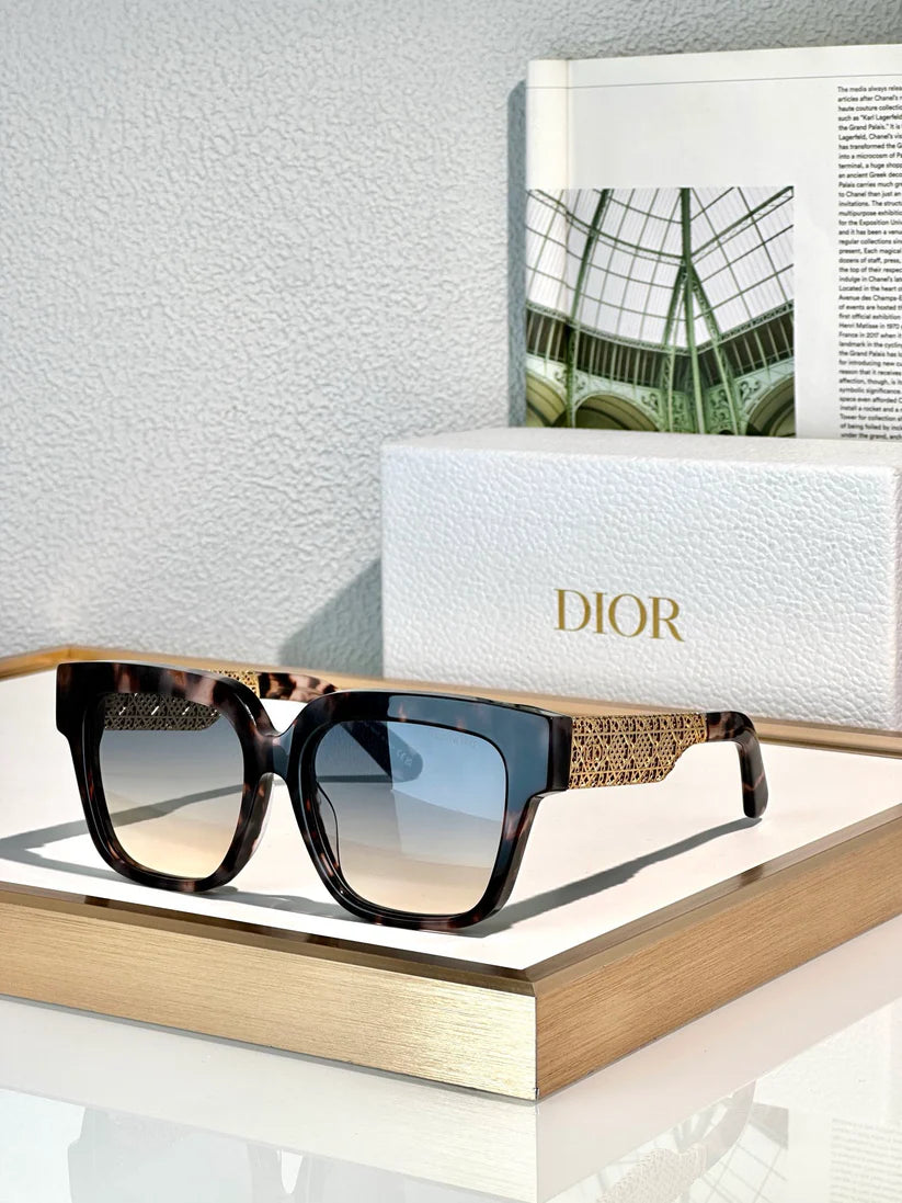 DIOR DioRésille S1I Black Square Sunglasses