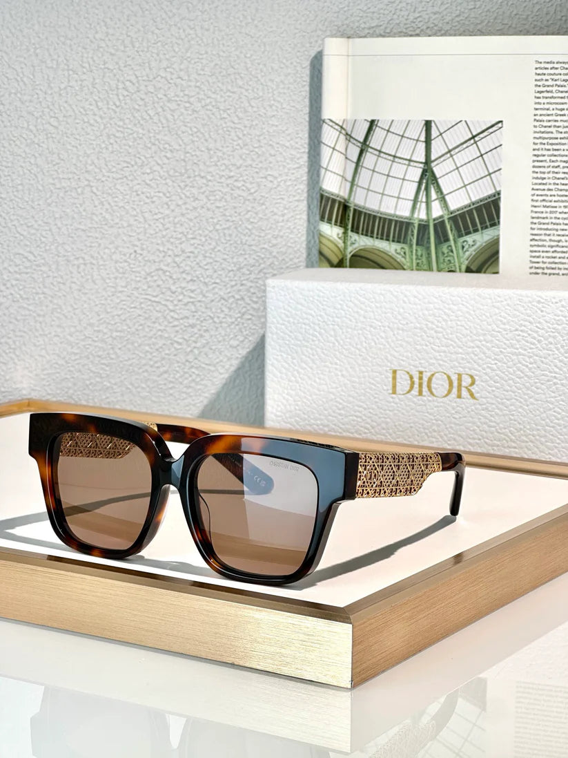 DIOR DioRésille S1I Black Square Sunglasses