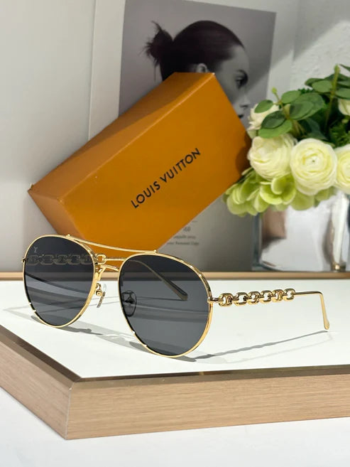 Louis Vuitton My LV Chain Pilot Z1539E Sunglasses ✨