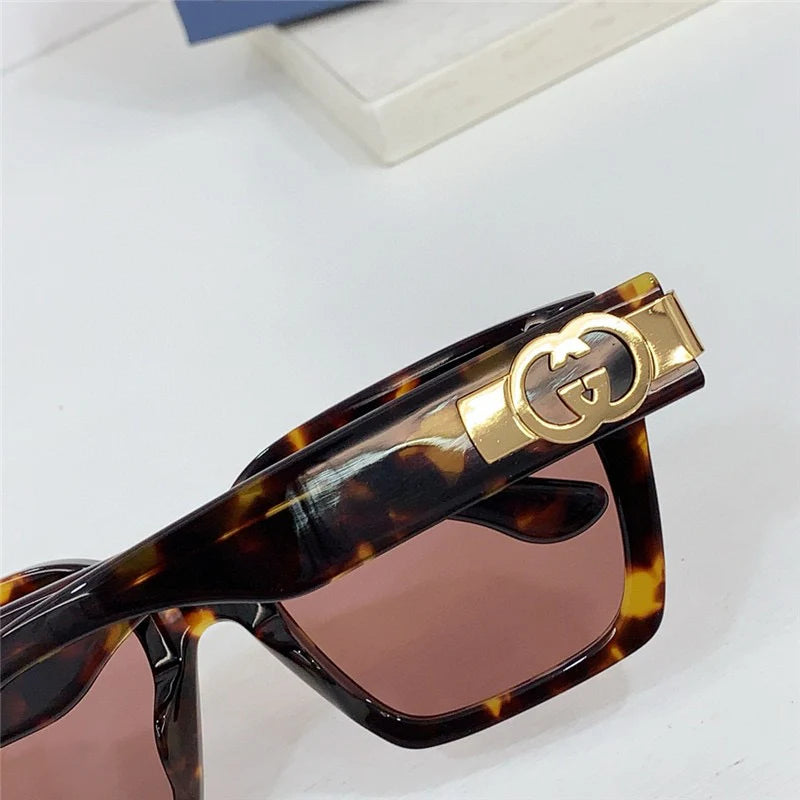 GUCCI GG 1689 Women's Oversize Logo 54mm Square Sunglasses