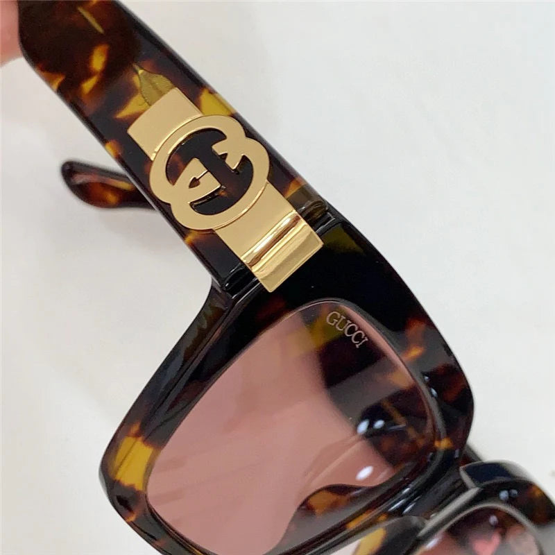 GUCCI GG 1689 Women's Oversize Logo 54mm Square Sunglasses