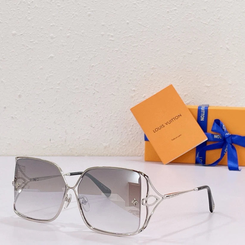 Louis Vuitton Z1629U Metal LV Petal Square Sunglasses