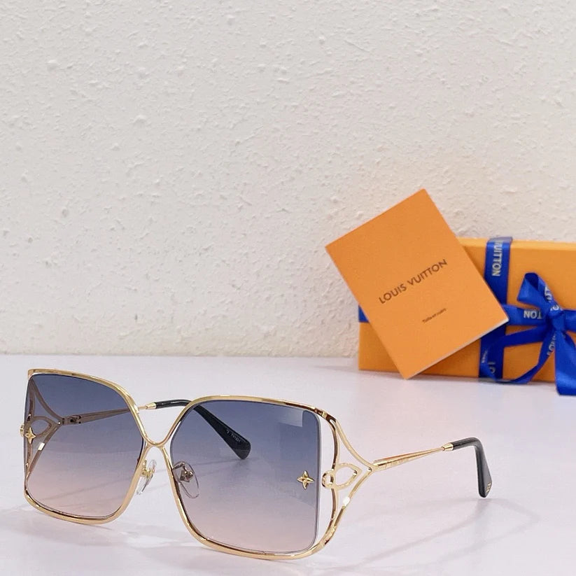 Louis Vuitton Z1629U Metal LV Petal Square Sunglasses