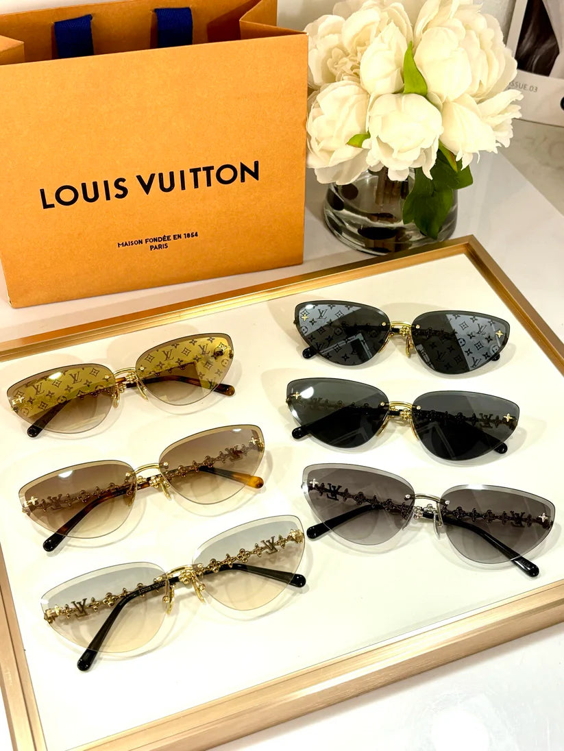 Louis Vuitton Z2138U LV Bloom Cat Eye Sunglasses