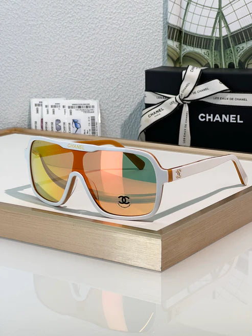 CHANEL SHIELD SUNGLASSES 71655 New Collection ✨