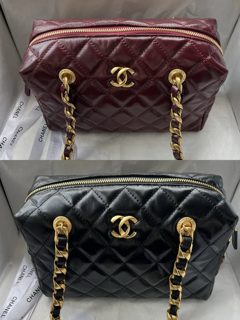 CHANEL SMALL BOWLING BAG NEW 2024 Collection ✨