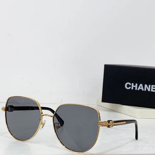 Chanel 2213 Women's Oversize Metal Frame Sunglasses ✨