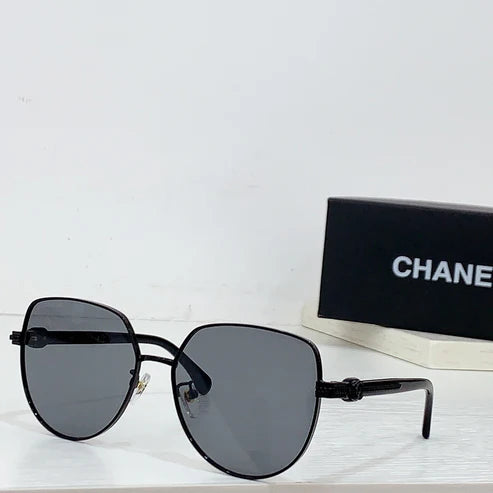 Chanel 2213 Women's Oversize Metal Frame Sunglasses ✨