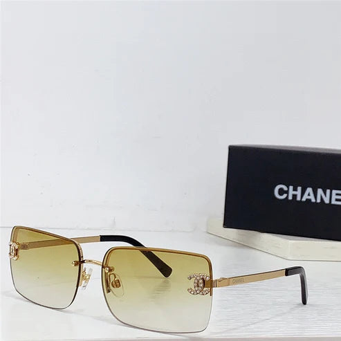 Chanel 4104B/C1247E Women's Metal Frame Sunglasses ✨