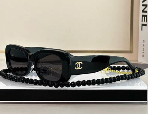 CHANEL 5488 C622/T8 Rectangle Women's Acetate Sunglasses ✨