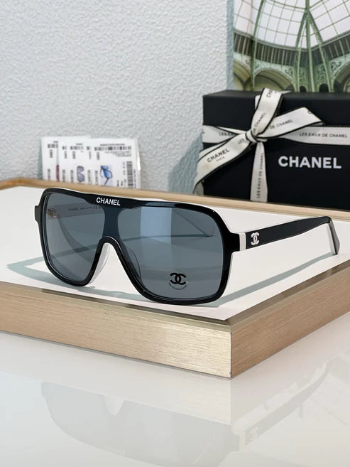 CHANEL SHIELD SUNGLASSES 71655 New Collection ✨