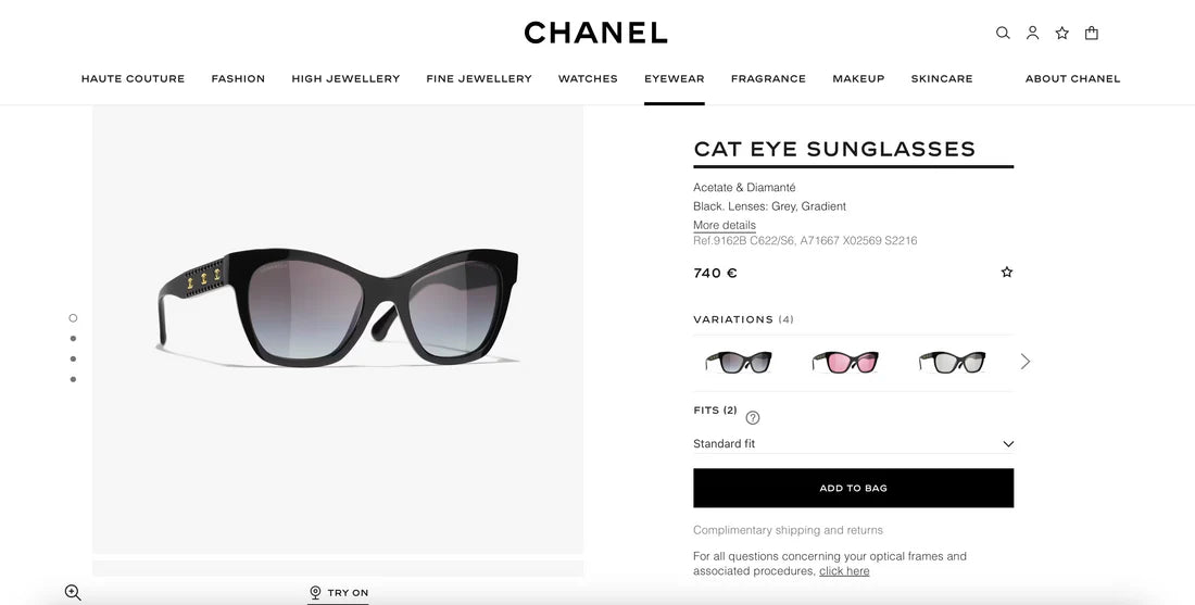 CHANEL 9162B CAT EYE Sunglasses New Collection ✨