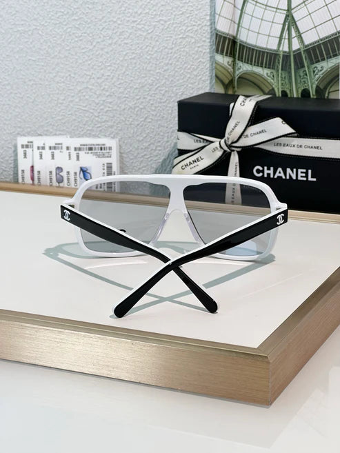 CHANEL SHIELD SUNGLASSES 71655 New Collection ✨