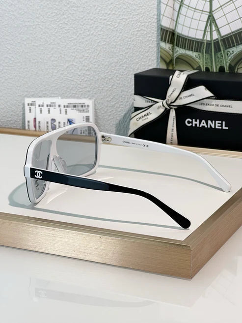 CHANEL SHIELD SUNGLASSES 71655 New Collection ✨