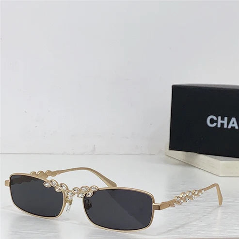 2024 CHANEL Rectangle Sunglasses 9567B C395/6V 🖤