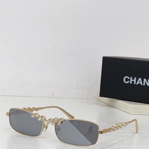 2024 CHANEL Rectangle Sunglasses 9567B C395/6V 🖤