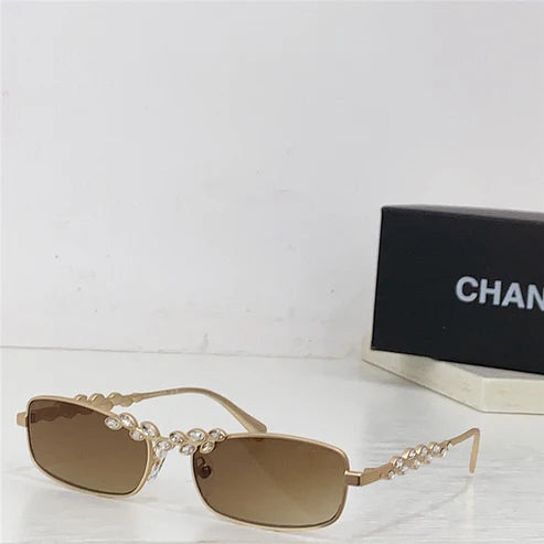 2024 CHANEL Rectangle Sunglasses 9567B C395/6V 🖤