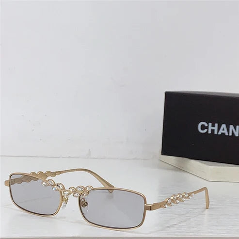 2024 CHANEL Rectangle Sunglasses 9567B C395/6V 🖤