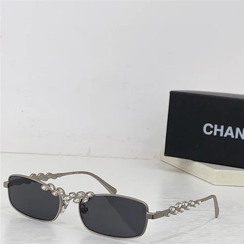 2024 CHANEL Rectangle Sunglasses 9567B C395/6V 🖤