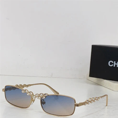 2024 CHANEL Rectangle Sunglasses 9567B C395/6V 🖤