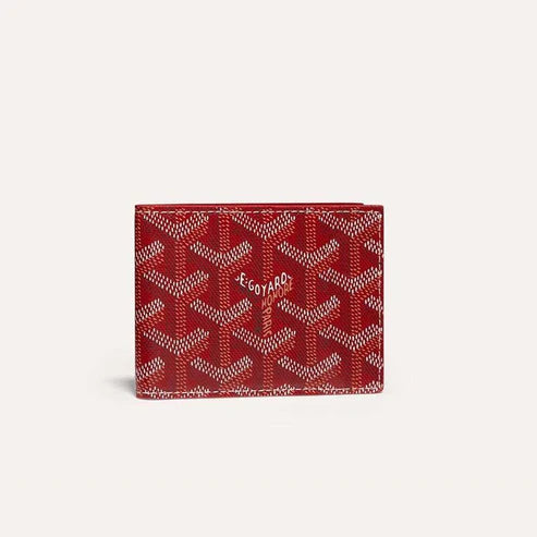 Goyard Insert Victoire Card Wallet In Goyardine Canvas Red 6 Colors✨