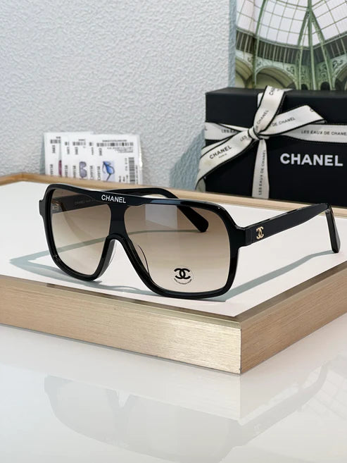 CHANEL SHIELD SUNGLASSES 71655 New Collection ✨