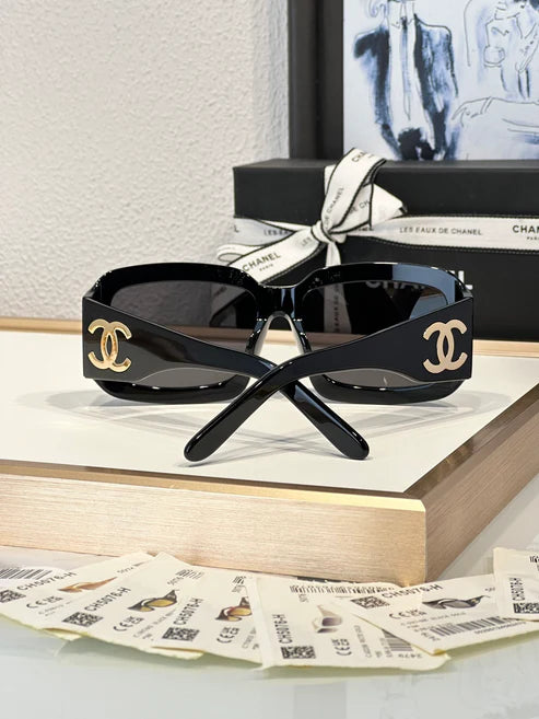 CHANEL Sunglasses Butterfly 5076-H 538/13 18741 🖤