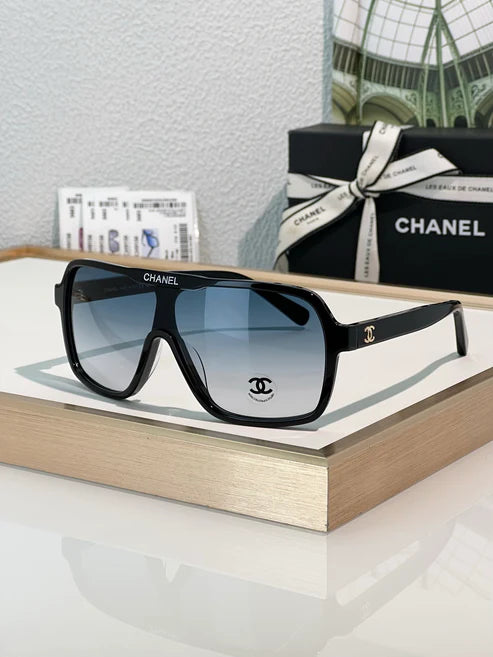 CHANEL SHIELD SUNGLASSES 71655 New Collection ✨