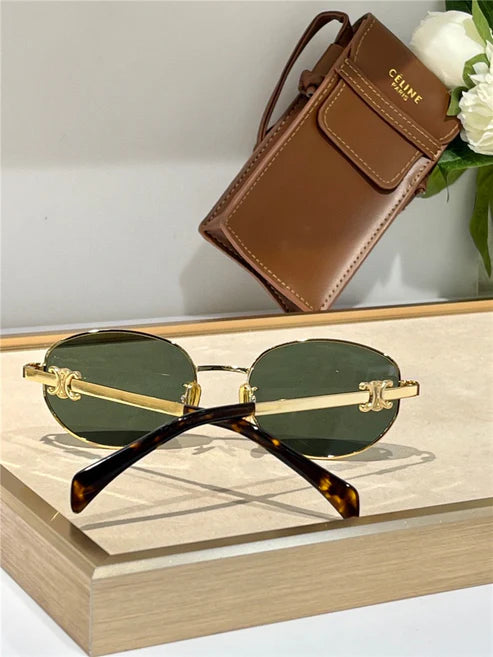 CELINE Triomphe Metal Racer CL 40069 Sunglasses ✨