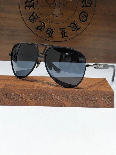 Chrome Hearts Aviator Sunglasses 60mm-4 STYLE🔱