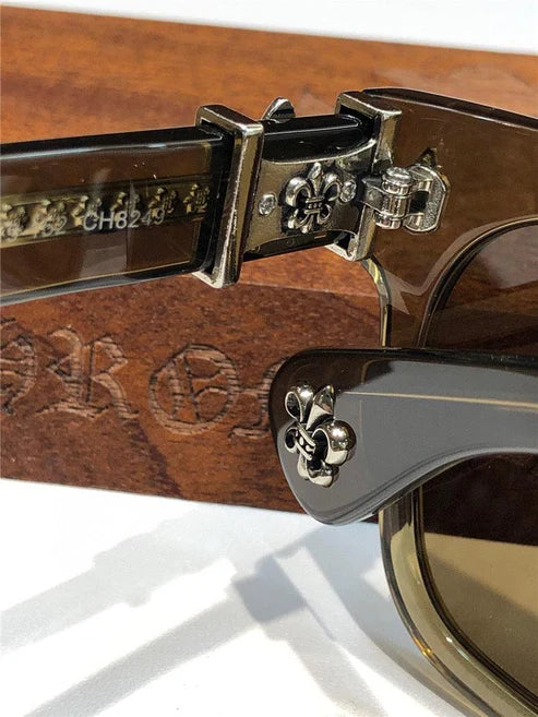 Chrome Hearts 8249 square-frame tinted sunglasses⚜️