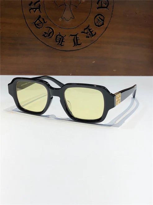 Chrome Hearts TV PARTY matty boy square-frame tinted sunglasses🔱