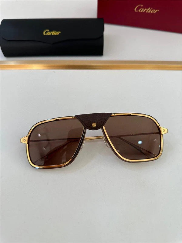 CARTIER 0243S 62mm Men's Sunglasses ✨