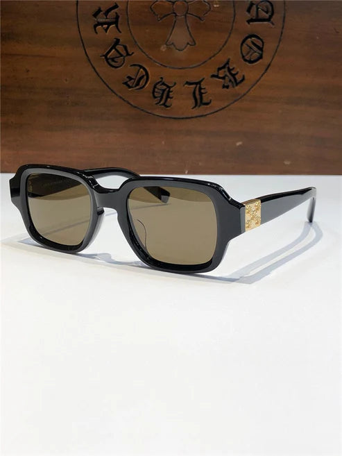 Chrome Hearts TV PARTY matty boy square-frame tinted sunglasses🔱