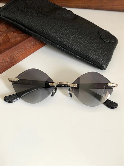 Chrome Hearts DEEP III 3 Rhombus Zeiss Lens Unisex Sunglasses⚜️