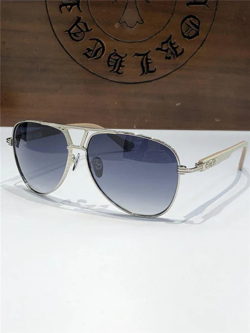 Chrome Hearts Aviator Sunglasses 60mm-4 STYLE🔱