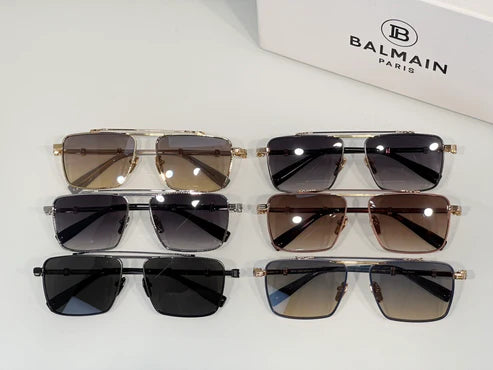 BALMAIN BRIGADE VI BPX149 Unisex Sunglasses ✨