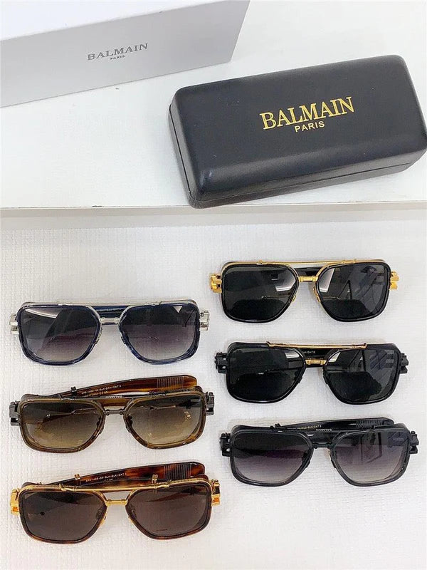 BALMAIN TITAN - BPS 146B 59 Gold-Silver-Black✨