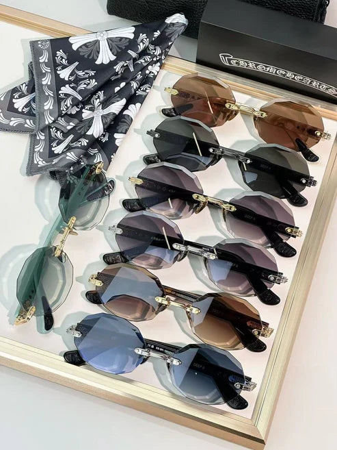 Chrome Hearts DEEP Polygon Sunglasses⚜️