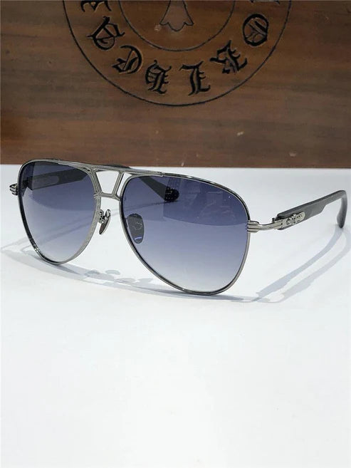 Chrome Hearts Aviator Sunglasses 60mm-4 STYLE🔱