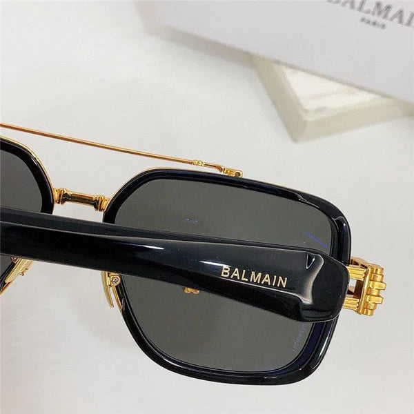 BALMAIN TITAN - BPS 146B 59 Gold-Silver-Black✨