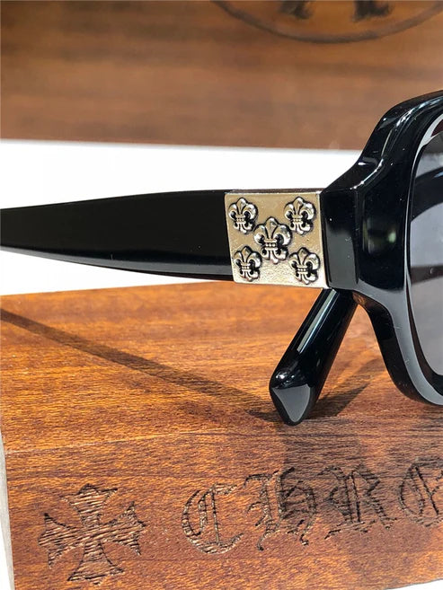 Chrome Hearts TV PARTY matty boy square-frame tinted sunglasses🔱