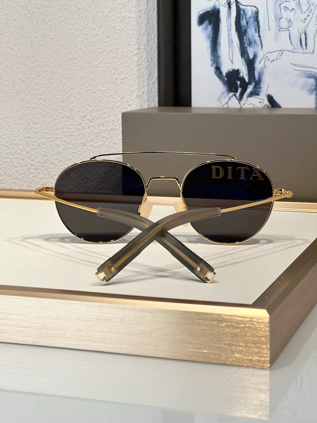 DITA Eyewear LANCIER DLS 103 01 LSA-103 POLARISED Sunglasses 🔱