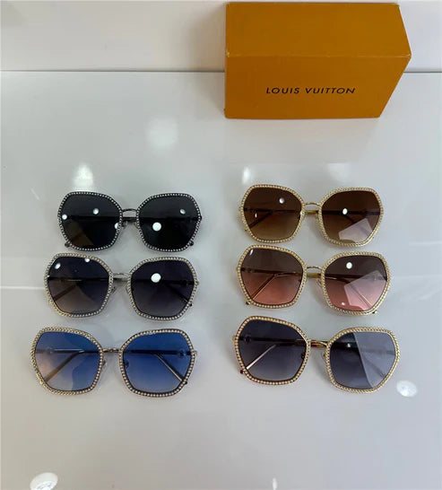 Louis Vuitton LV Signature Z2016U LV Pearl Round Sunglasses✨